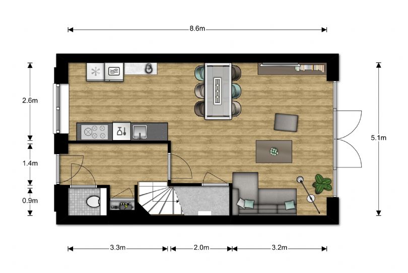 Afbeelding Bernard Leenestraat 99, 5026 CA Tilburg : 4